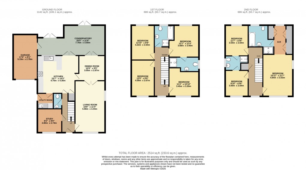 Floorplan for Oakhill