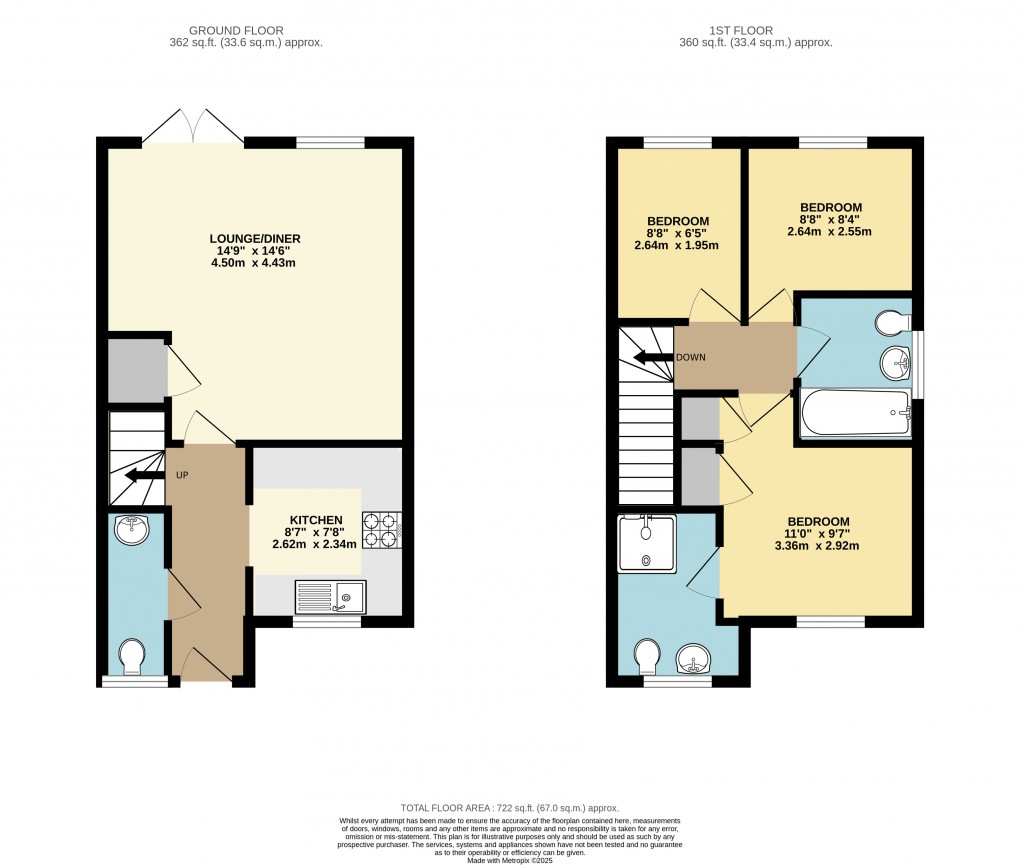 Floorplan for Shenley Church End, Milton Keynes, Bucks