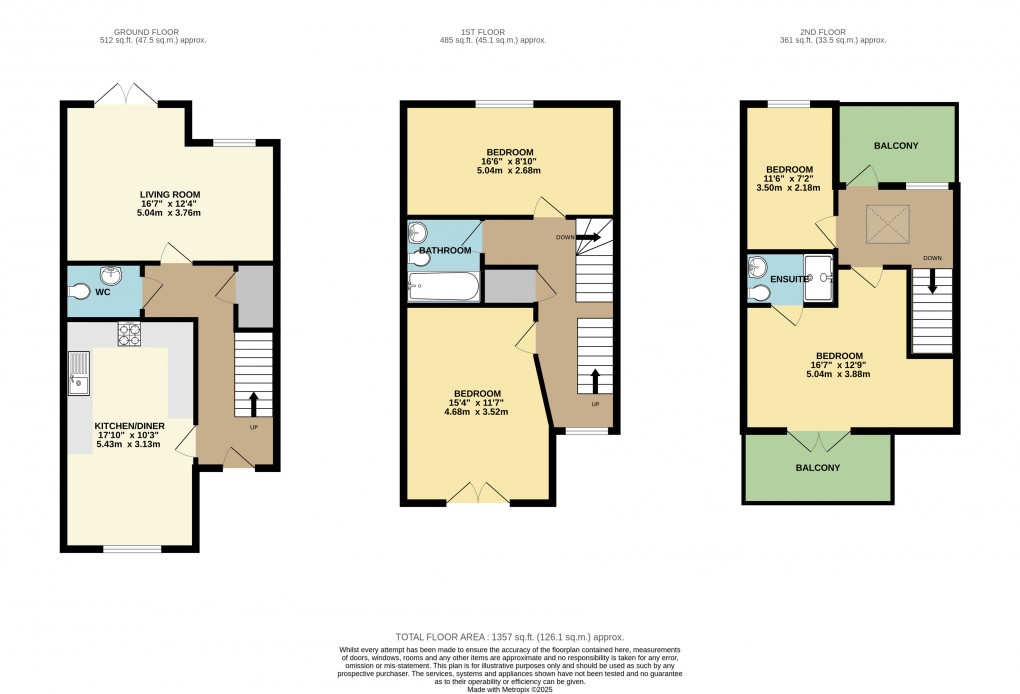 Floorplan for Oxley Park