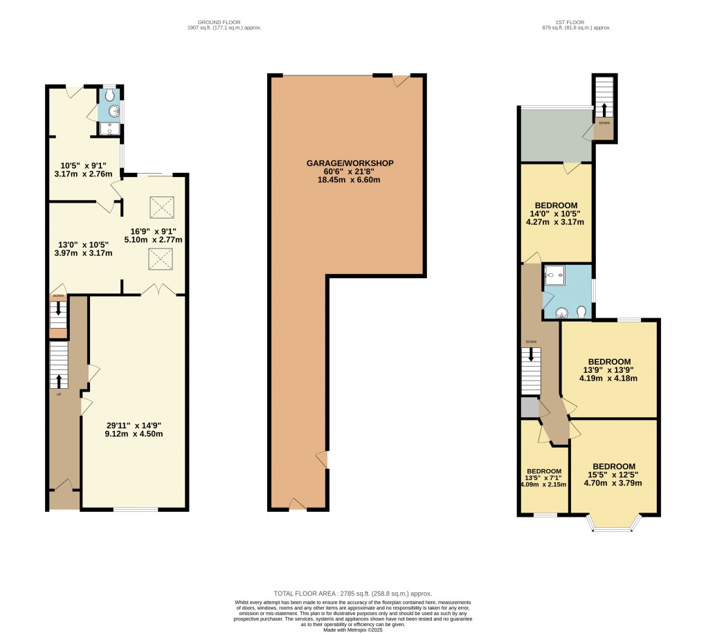 Floorplan for Wolverton, Milton Keynes, Bucks