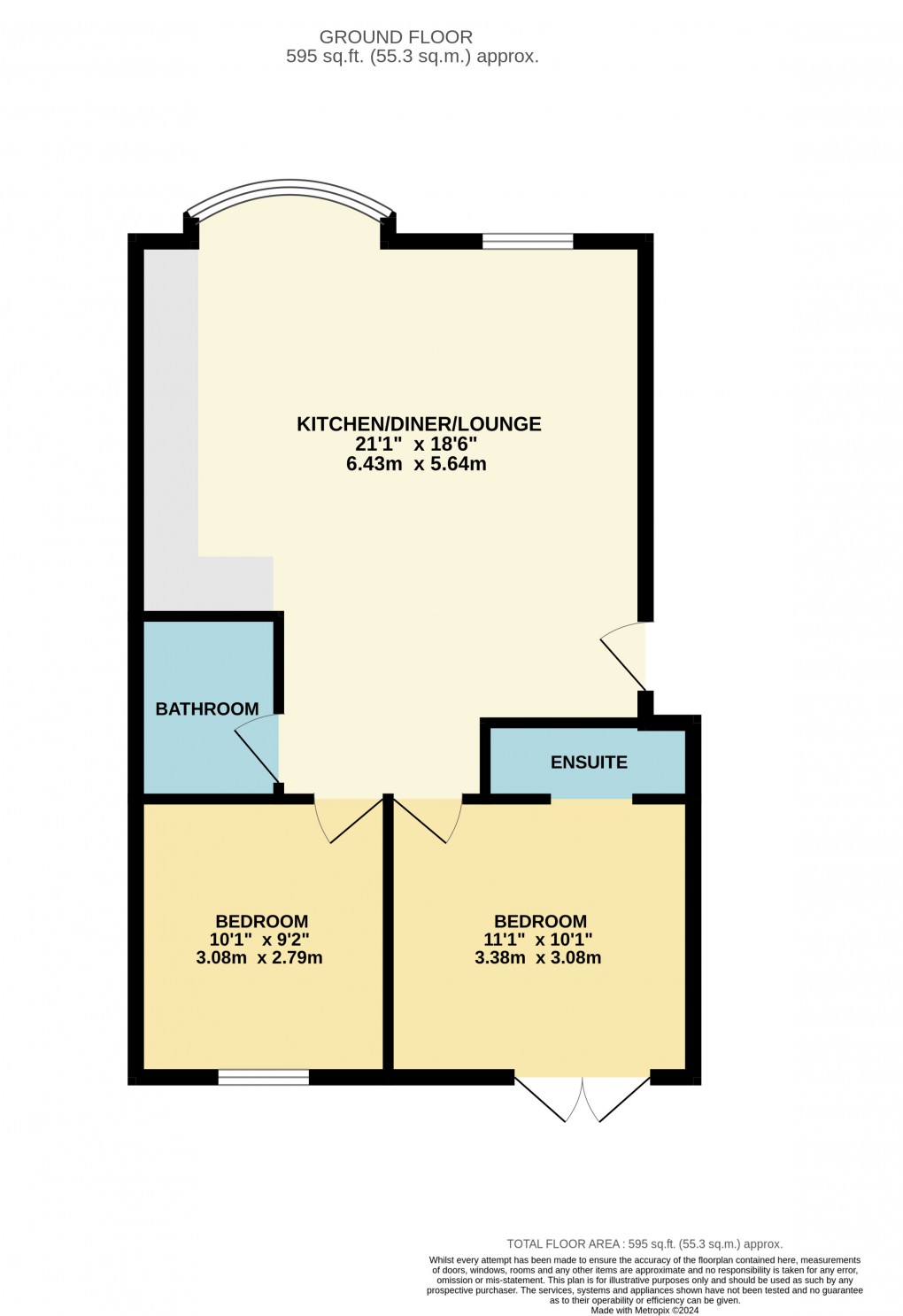 Floorplan for New Bradwell, Milton Keynes, Buckinghamshire