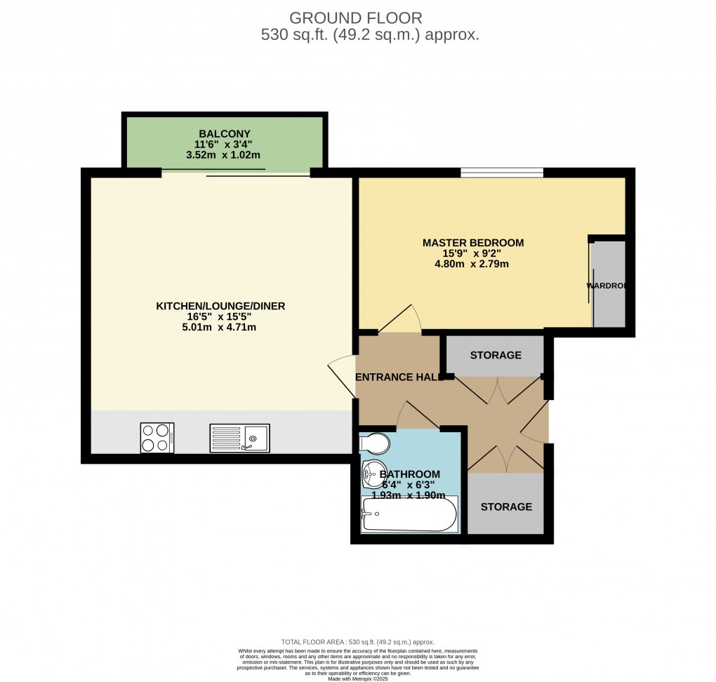 Floorplan for Campbell Park