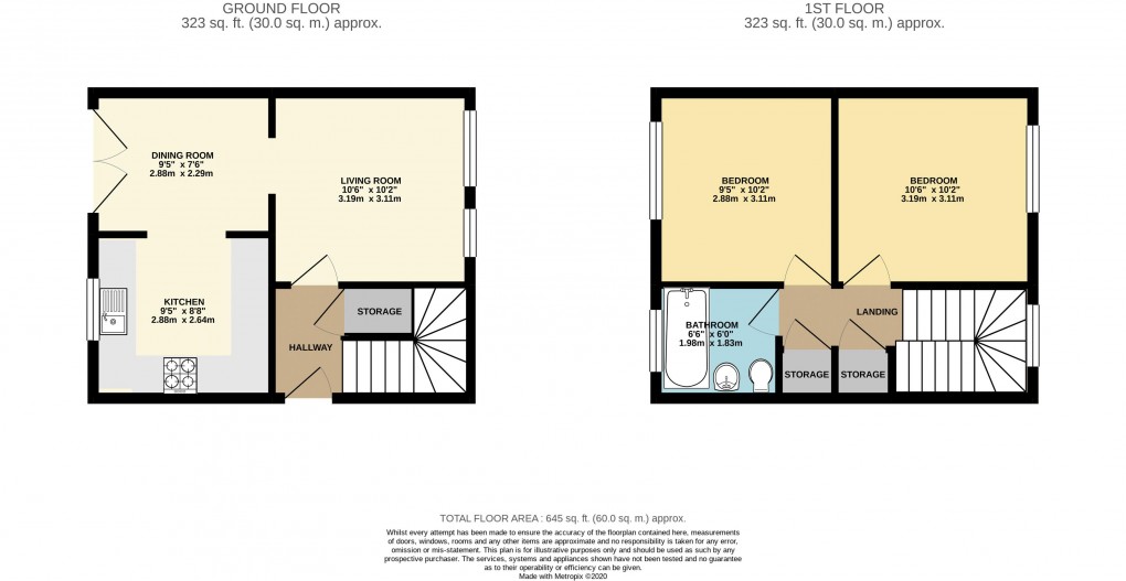 Floorplan for Emerson Valley, Milton Keynes