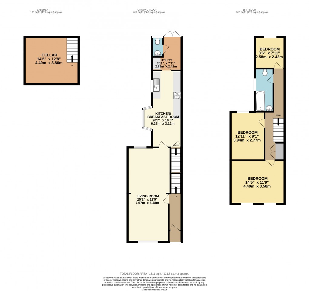 Floorplan for Wolverton, Milton Keynes