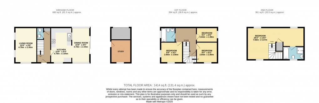 Floorplan for Broughton, Milton Keynes, Bucks