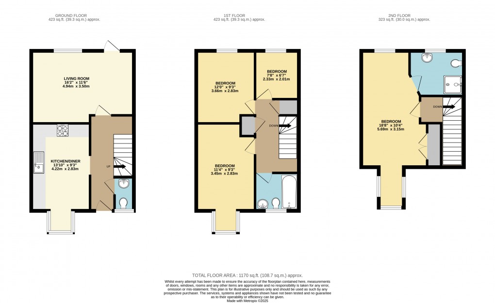 Floorplan for Oxley Park