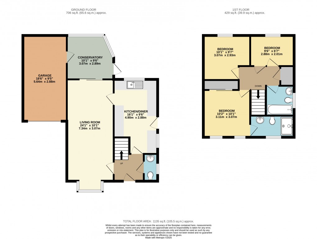 Floorplan for Emerson Valley, Milton Keynes, Buckinghamshire