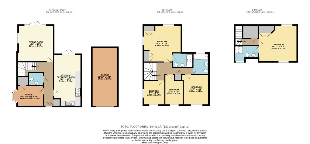 Floorplan for Whitehouse