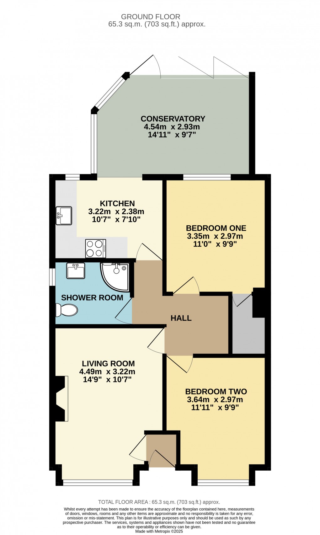 Floorplan for Newton Longville, Buckinghamshire