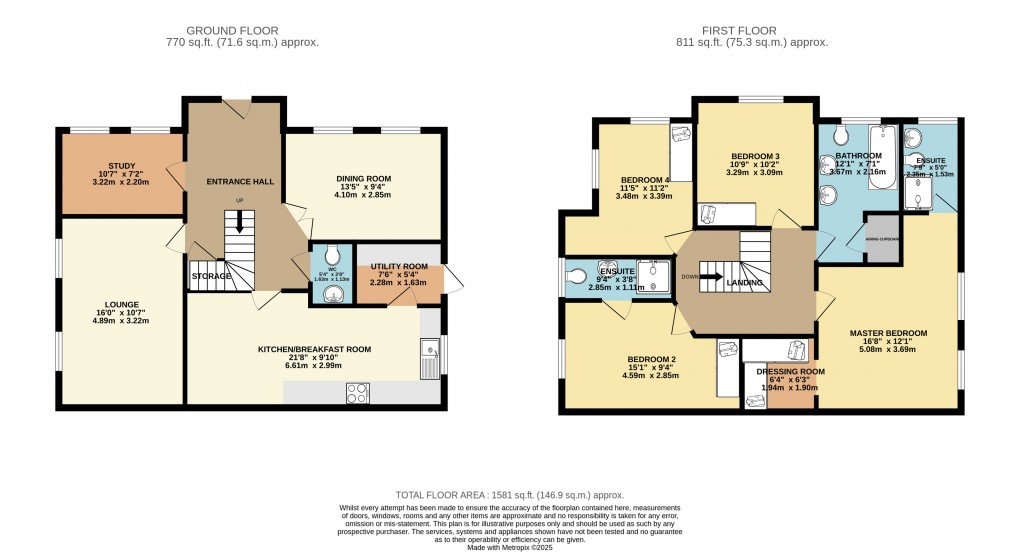 Floorplan for Grange Farm, Milton Keynes, Bucks