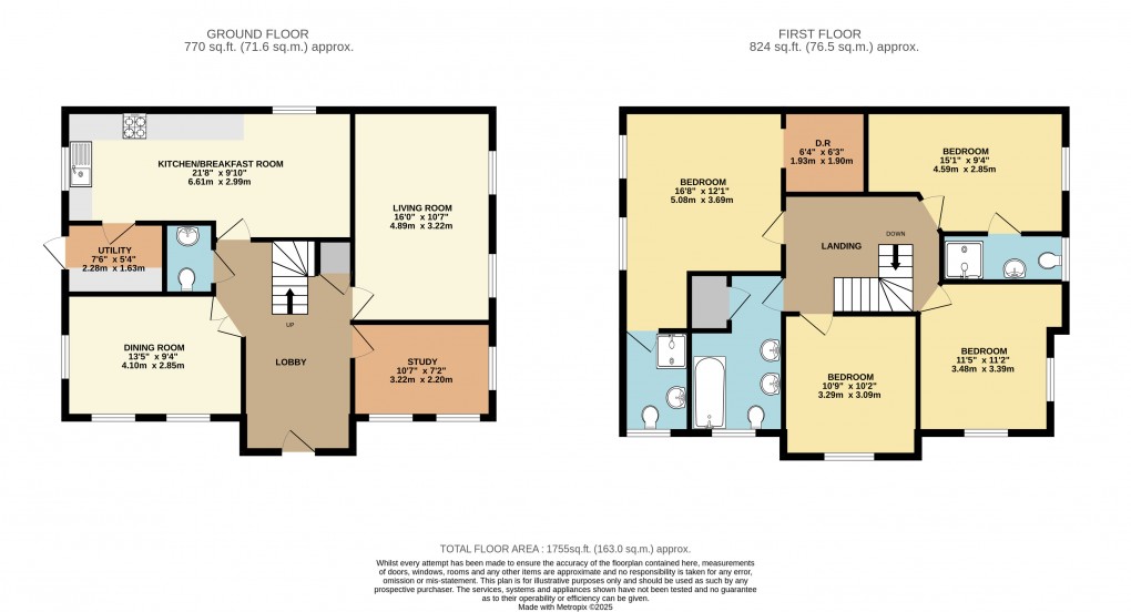Floorplan for Grange Farm, Milton Keynes, Bucks