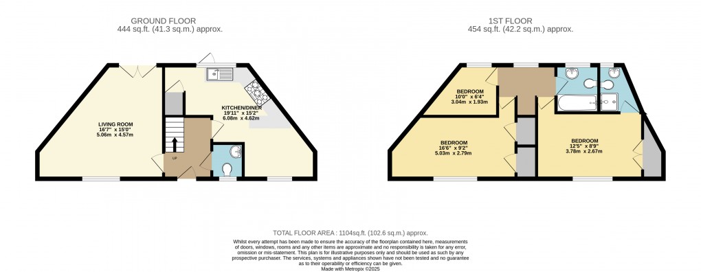 Floorplan for Oxley Park, Milton Keynes, Buckinghamshire