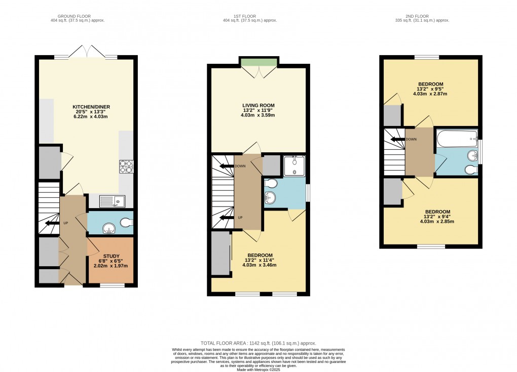 Floorplan for Whitehouse