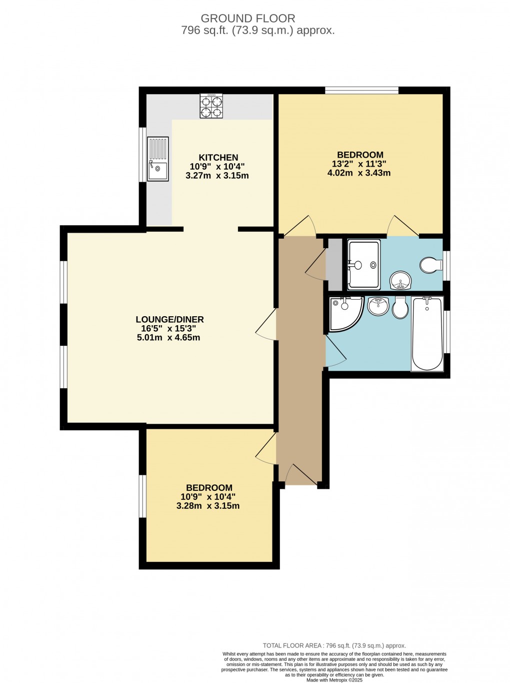 Floorplan for Monkston Park, Milton Keynes