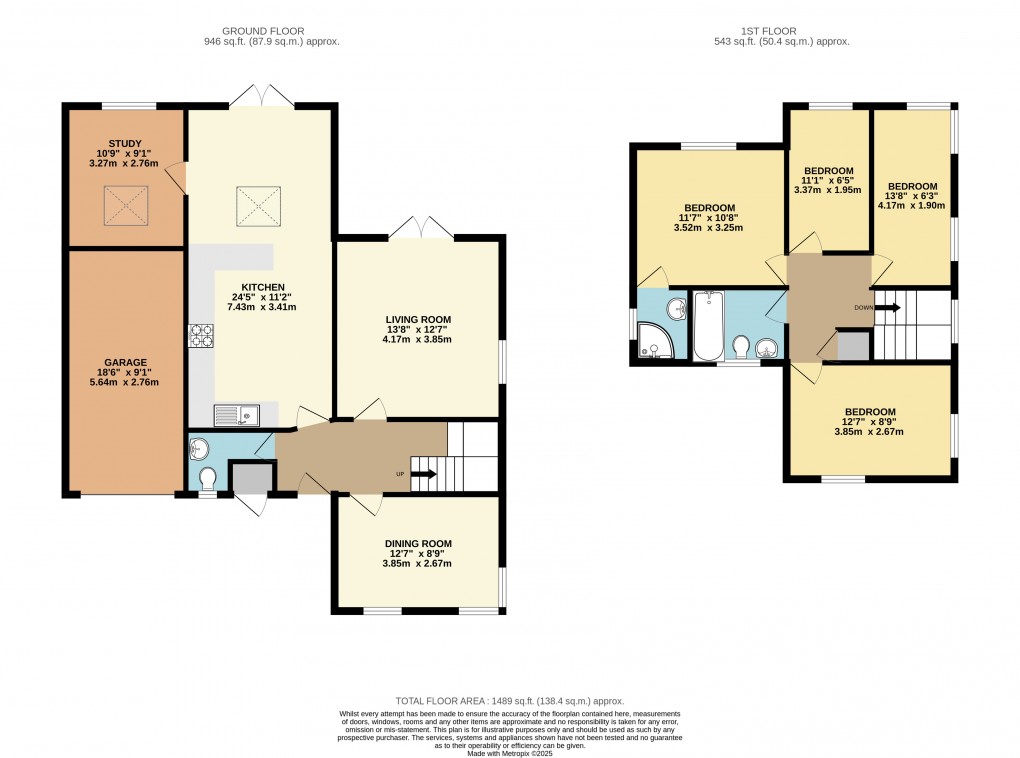Floorplan for Downhead Park, Milton Keynes