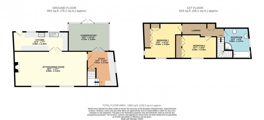 Floorplan for North Crawley, Newport Pagnell, Bucks