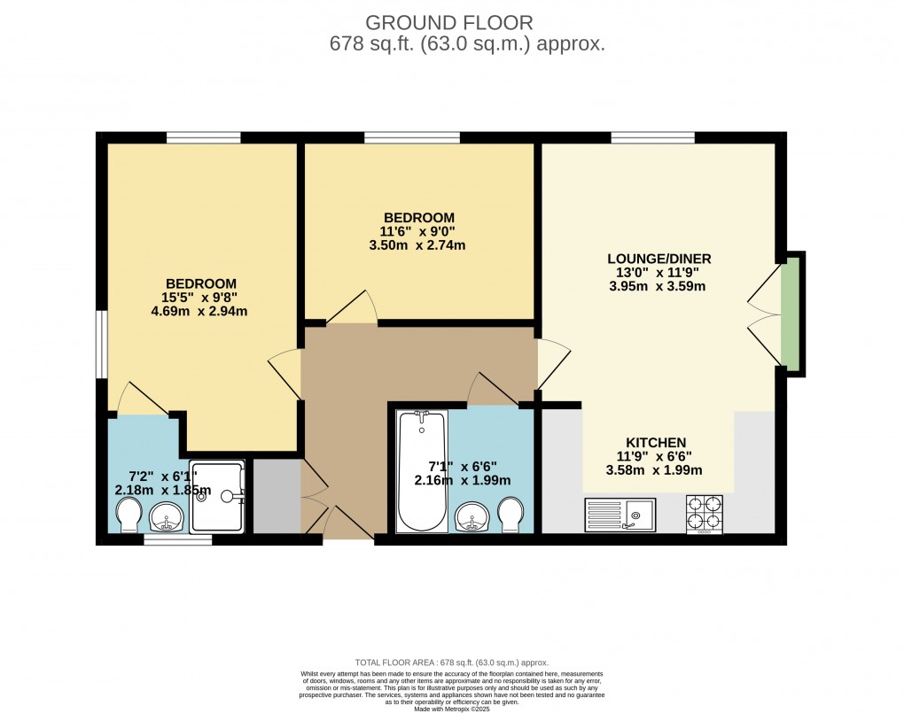 Floorplan for Fairfields, Milton Keynes, Buckinghamshire