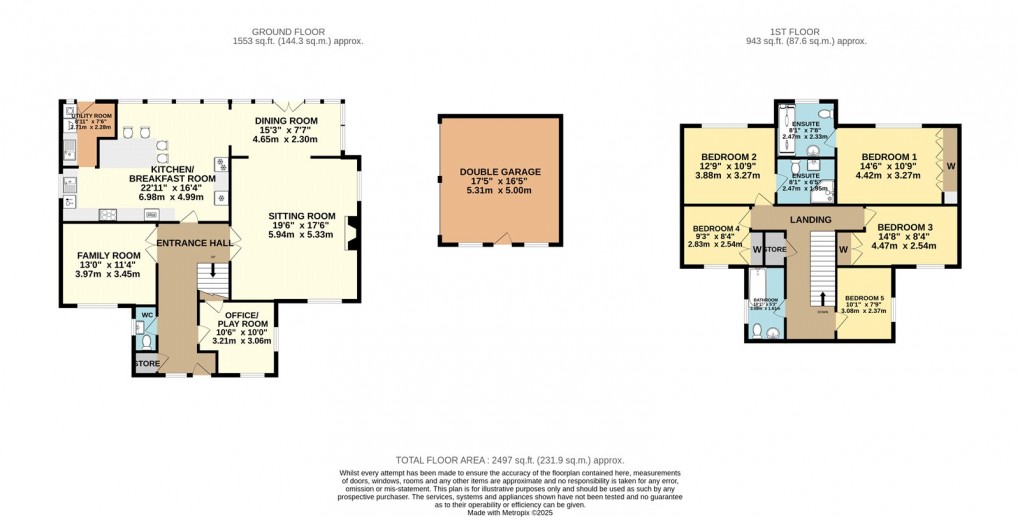Floorplan for Turvey, Bedford, Bedfordshire