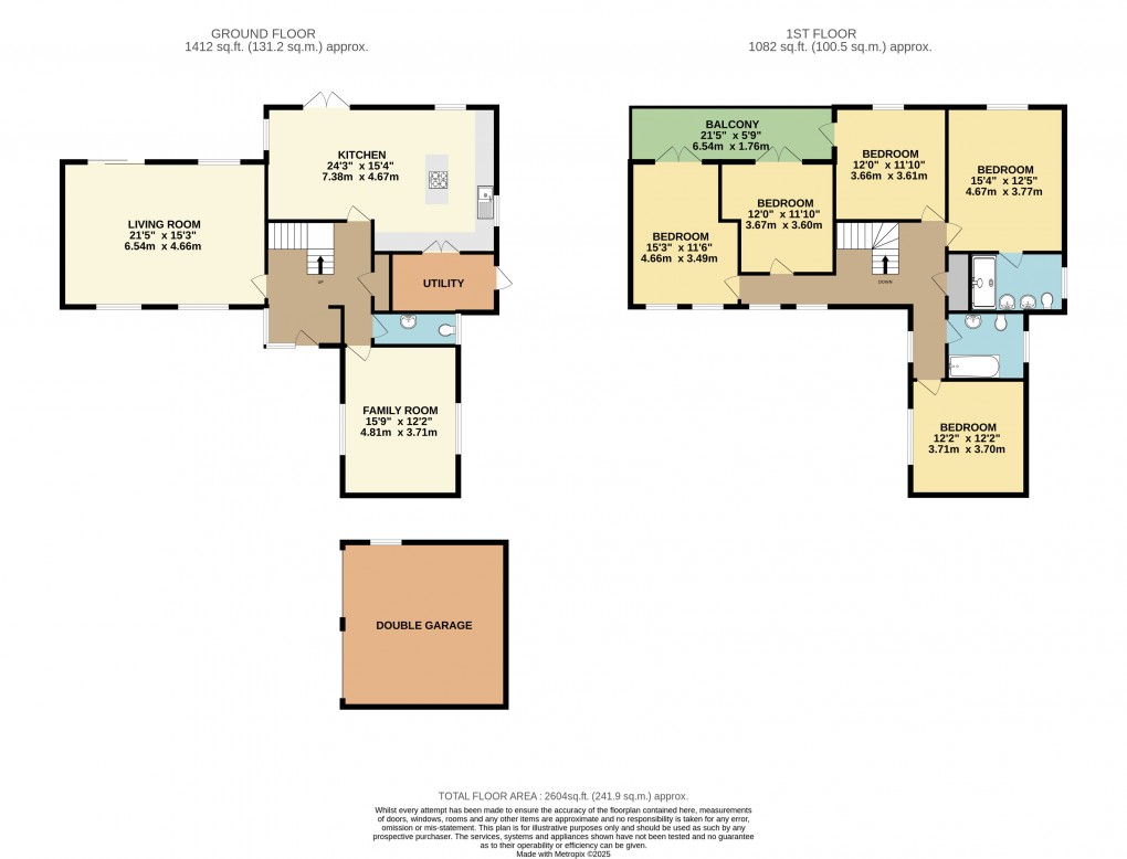 Floorplan for Great Holm