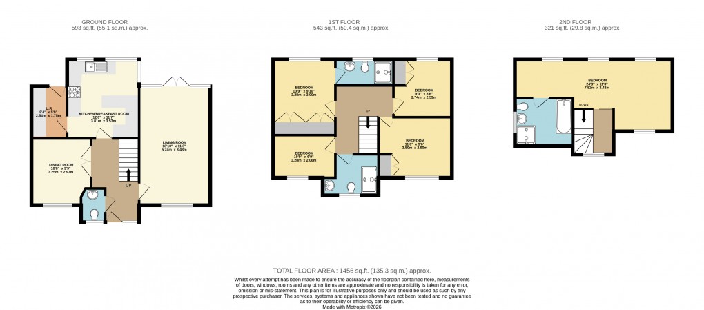 Floorplan for Tattenhoe, Milton Keynes