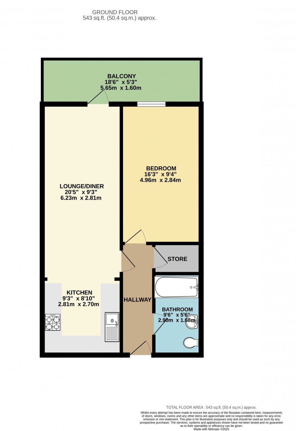 Floorplan for Central Milton Keynes, Milton Keynes, Bucks