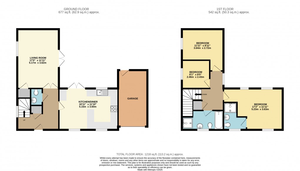 Floorplan for Woburn Sands