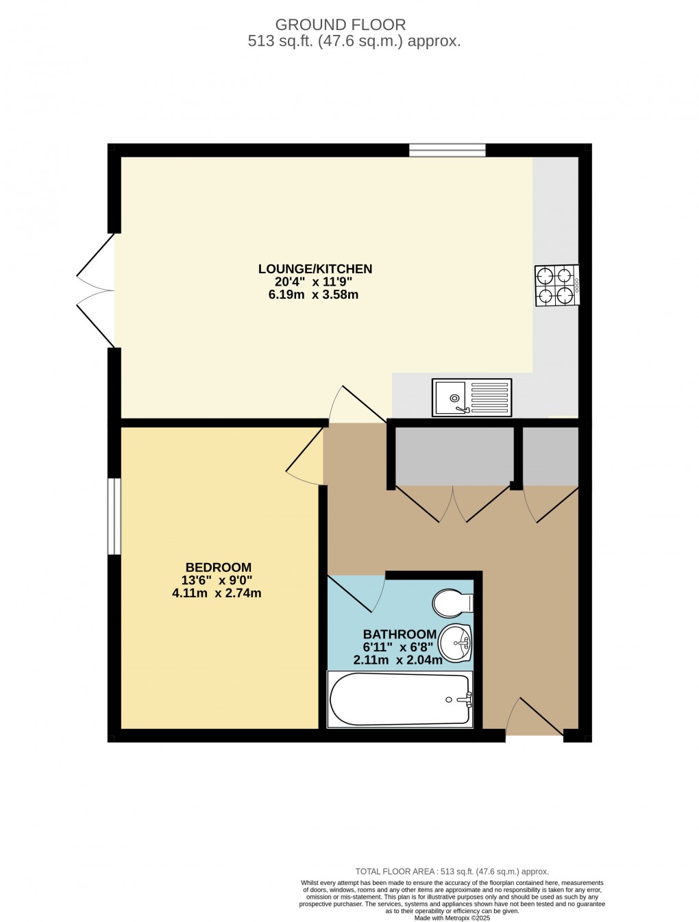 Floorplan for Oakgrove