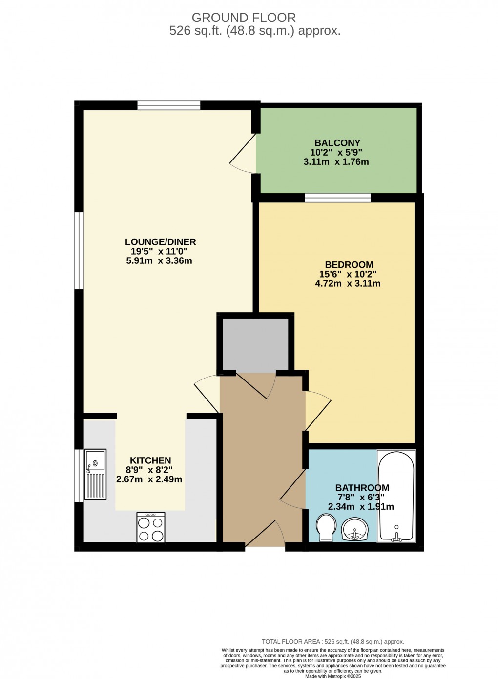 Floorplan for Oakgrove, Milton Keynes