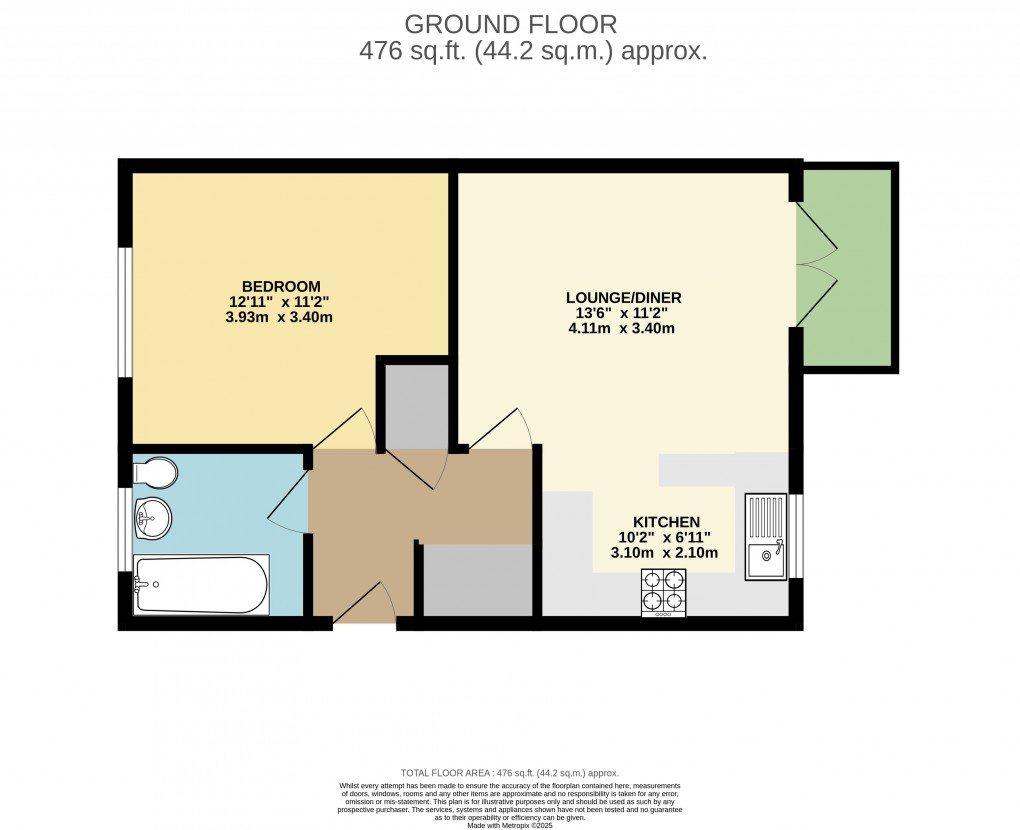 Floorplan for Broughton