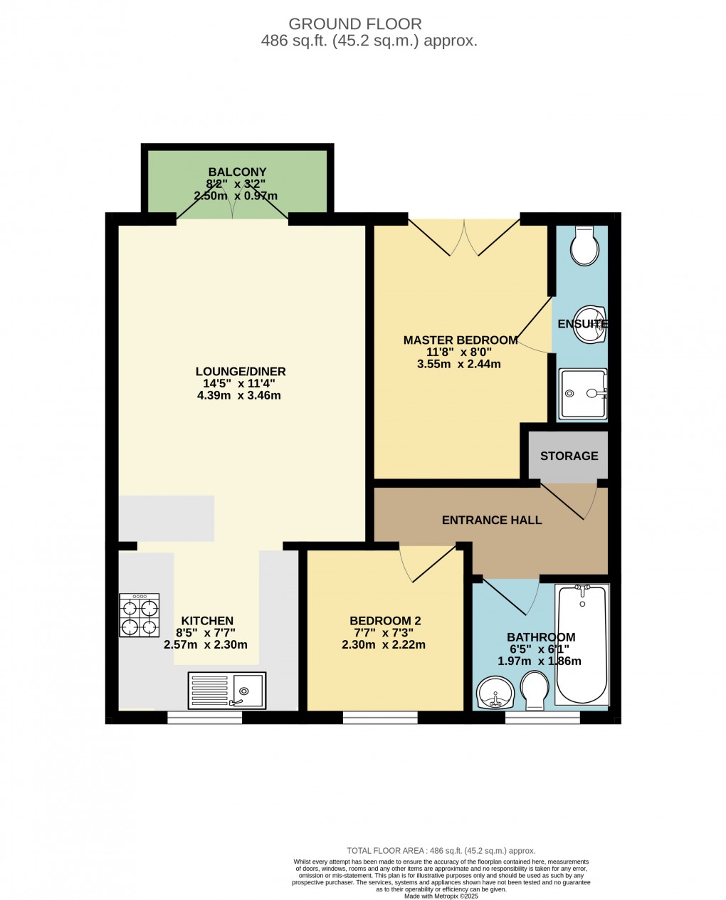 Floorplan for Broughton, Milton Keynes, Bucks