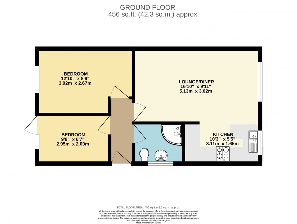 Floorplan for Bradwell, Milton Keynes, Buckinghamshire