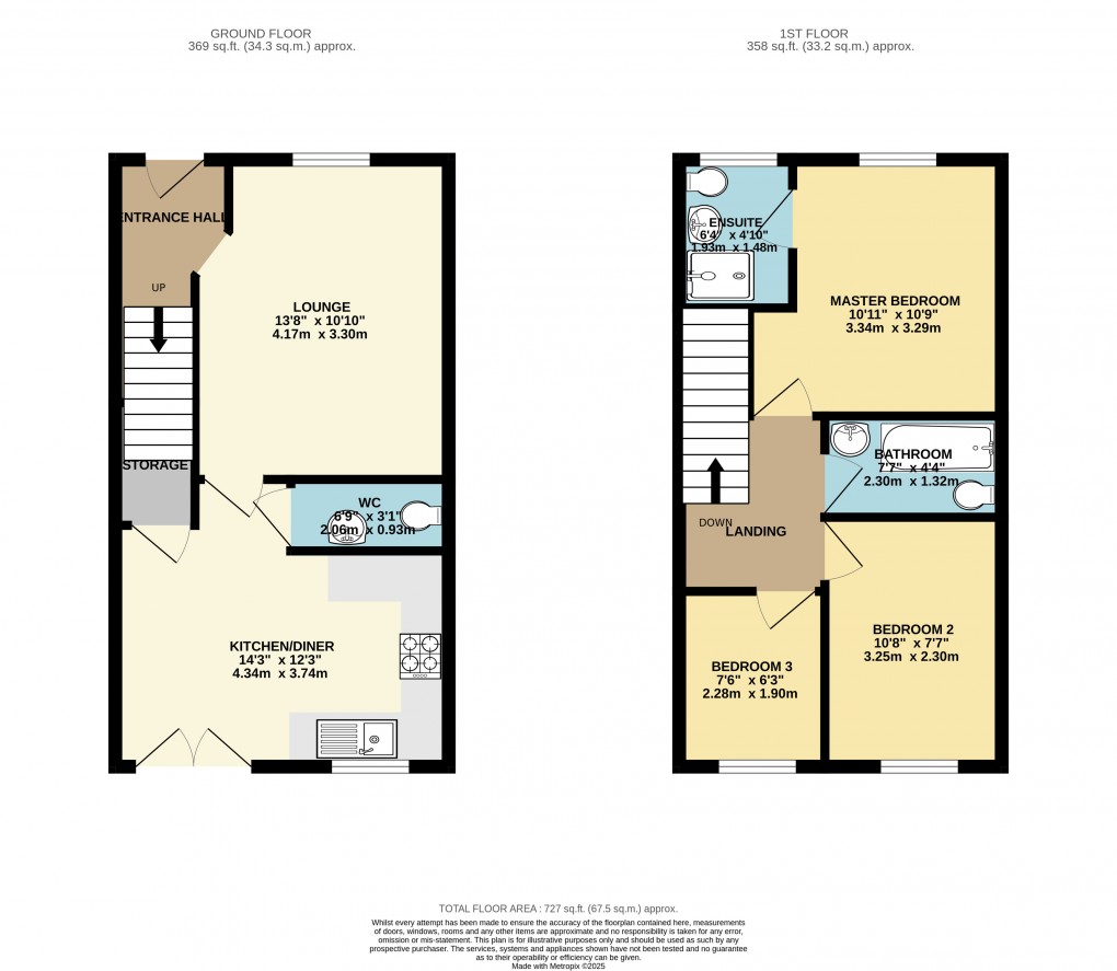 Floorplan for Wavendon Gate