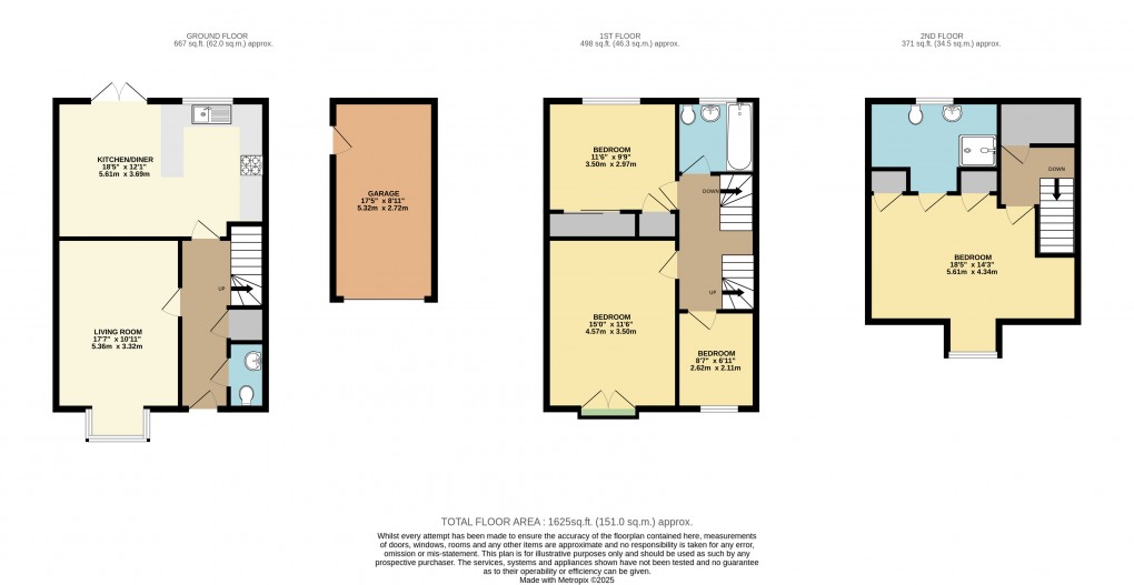 Floorplan for Broughton, Milton Keynes, Buckinghamshire