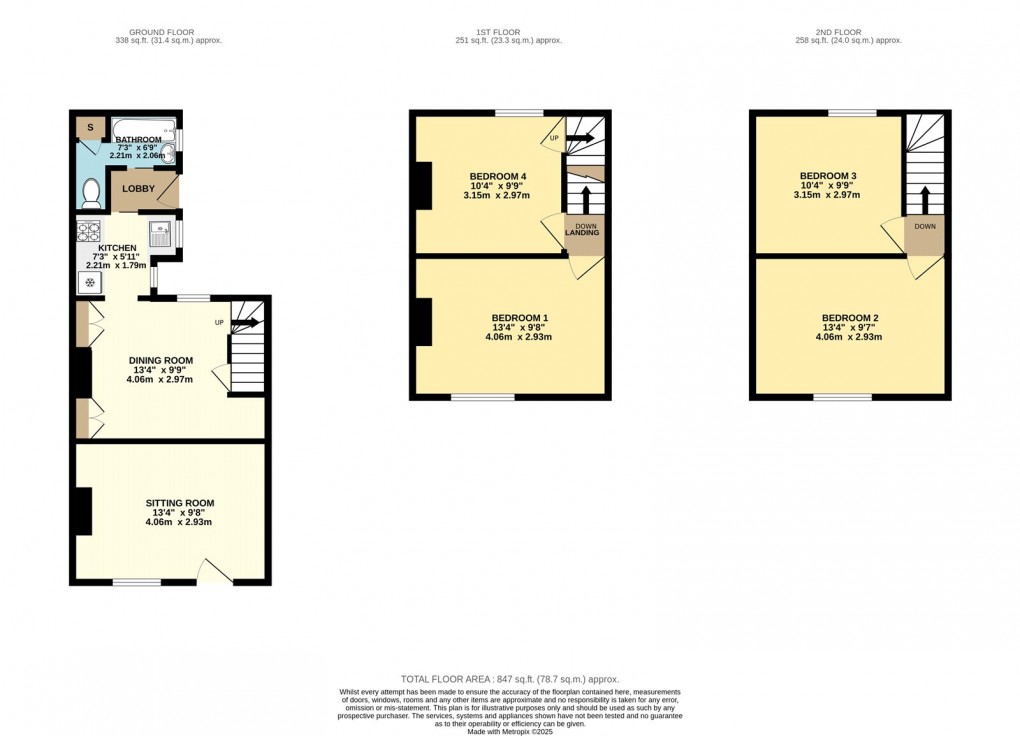 Floorplan for Newport Pagnell, Buckinghamshire