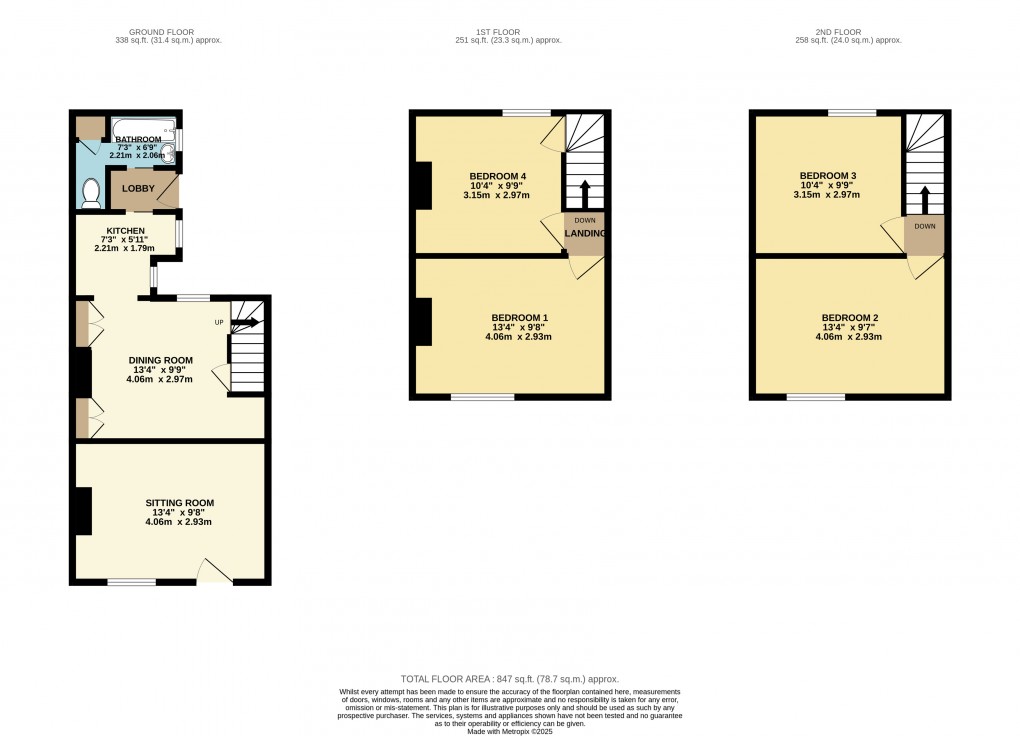 Floorplan for Newport Pagnell, Buckinghamshire