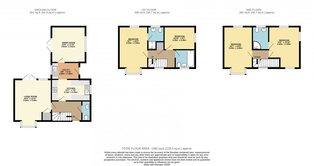 Floorplan for Broughton, Milton Keynes, Bucks