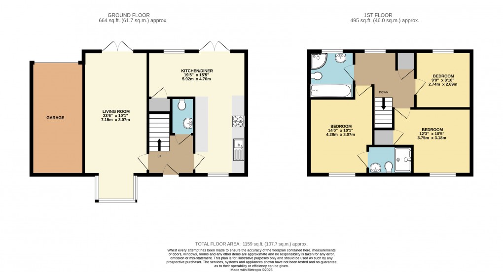 Floorplan for Whitehouse