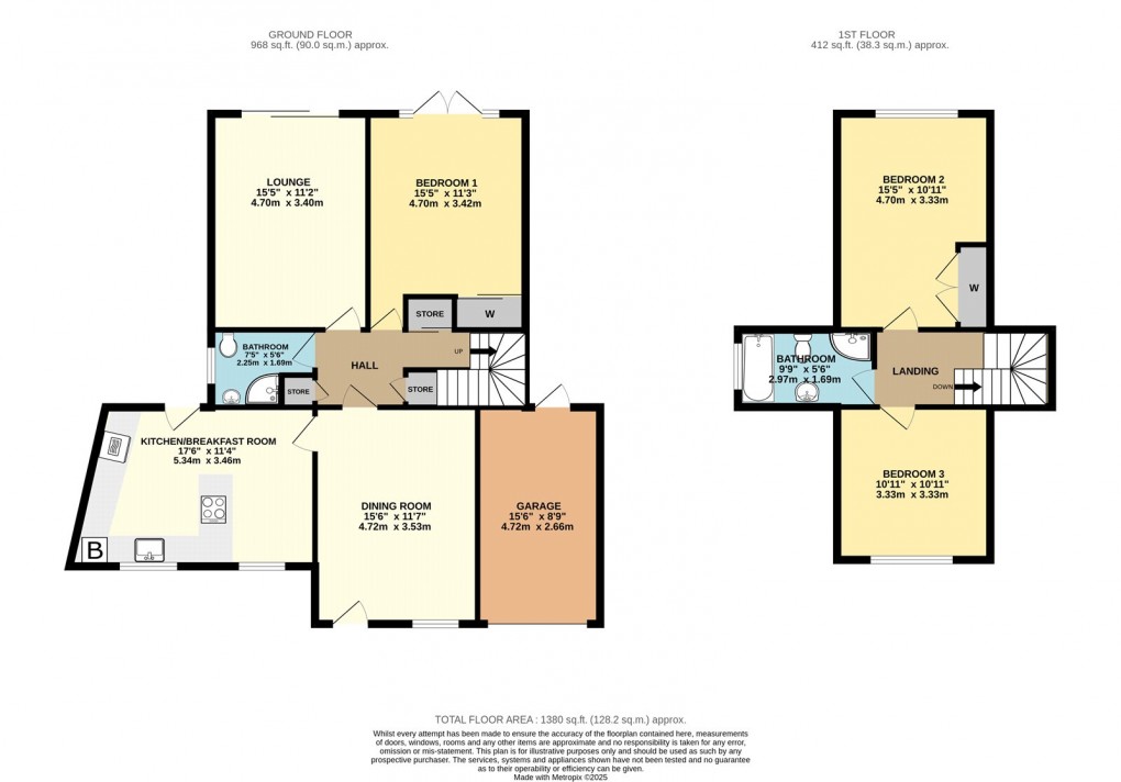 Floorplan for Bozeat, Wellingborough