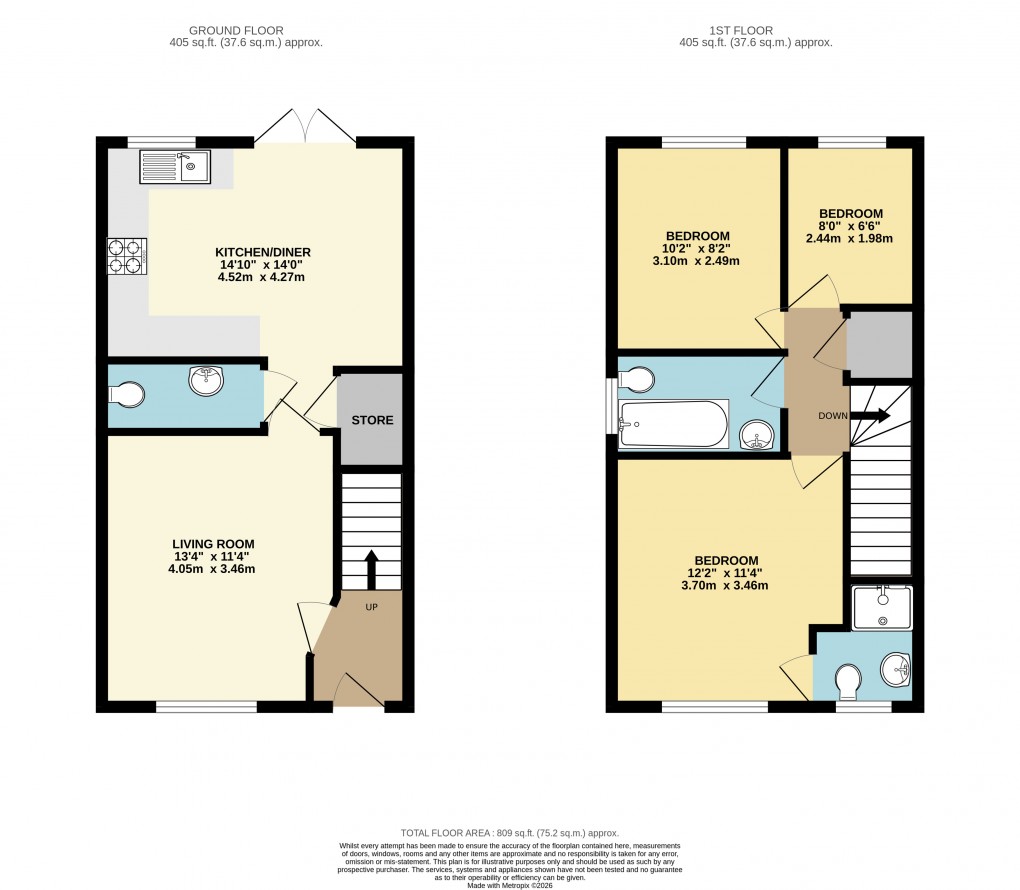 Floorplan for Whitehouse