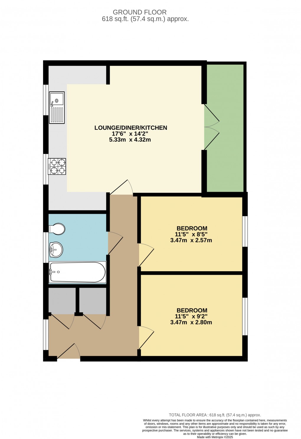 Floorplan for Whitehouse