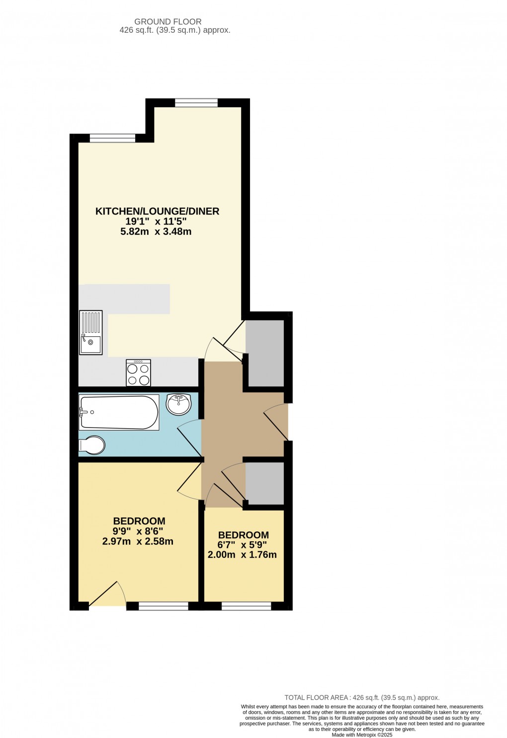Floorplan for Emerson Valley, Milton Keynes, Buckinghamshire