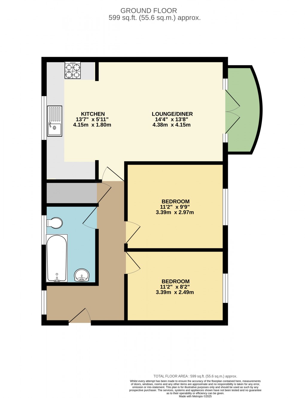 Floorplan for Campbell Park