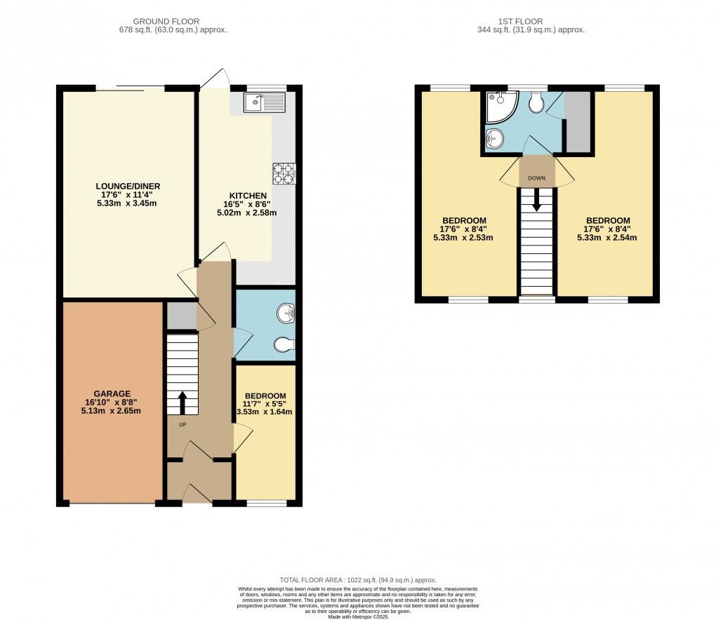 Floorplan for Bradwell Common