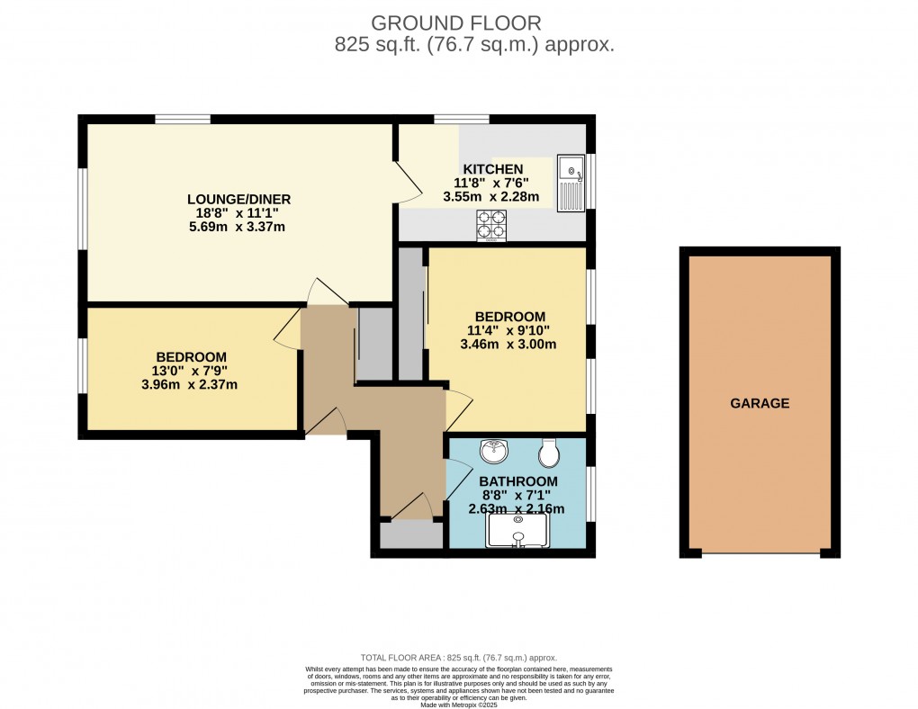 Floorplan for Wavendon, Milton Keynes