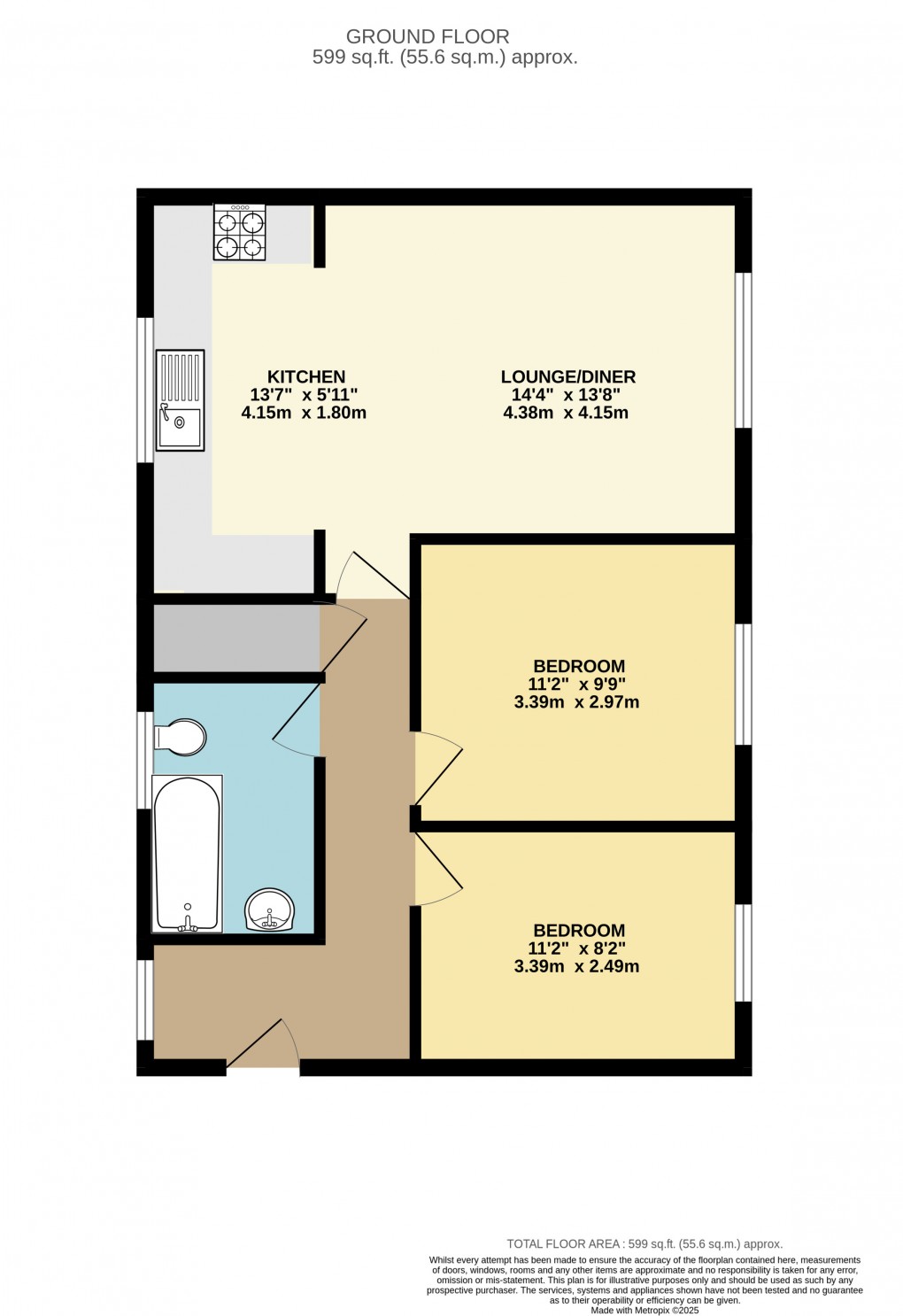 Floorplan for Campbell Park, Milton Keynes