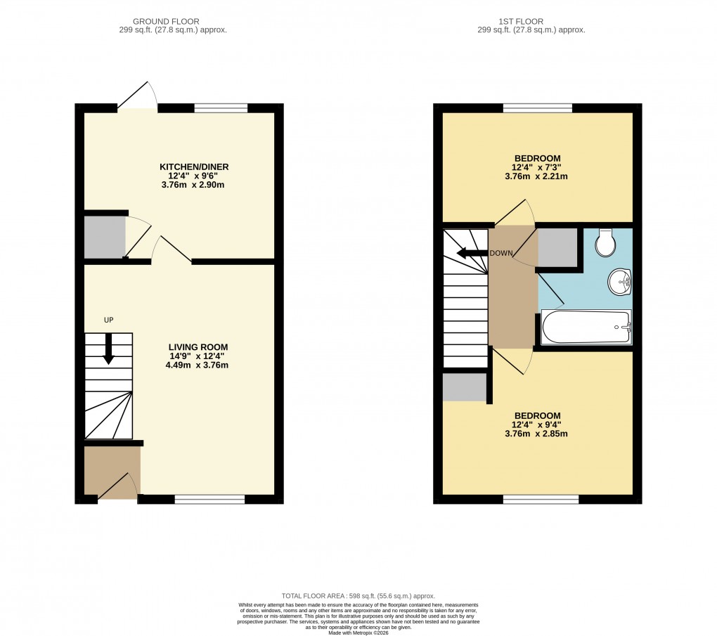 Floorplan for Tattenhoe, Milton Keynes