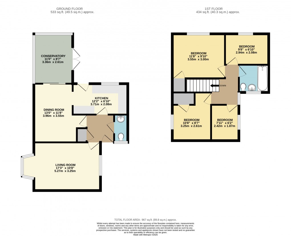 Floorplan for Booker Avenue