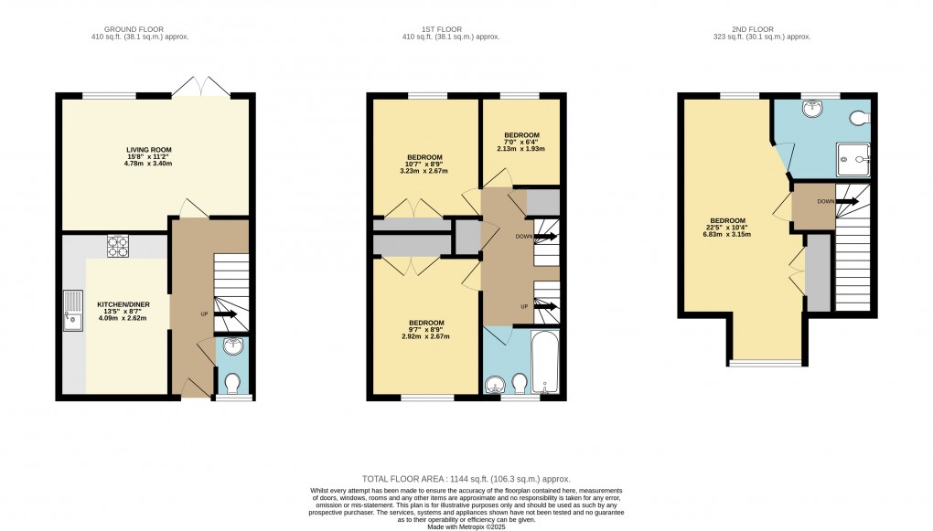 Floorplan for Oxley Park