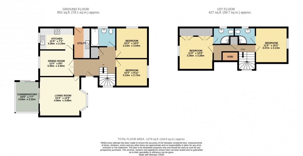 Floorplan for Westcroft, Milton Keynes