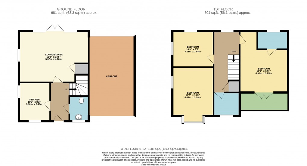 Floorplan for Oakgrove